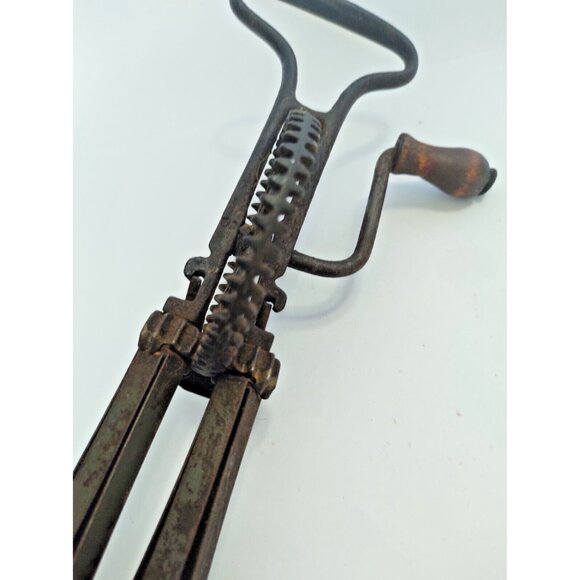 Antique Vintage 1908 Taplin MFG. Co.  Light Running Egg Beater - Picture 8 of 13